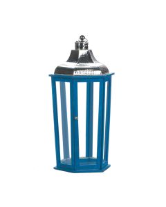 AZUL BEACH LARGE LANTERN